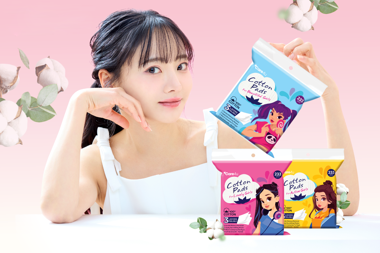 5 lý do bông tẩy trang Care4U được nhiều bạn trẻ ưa chuộng