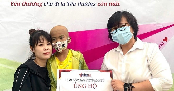 Bạn đọc tiếp thêm động lực cho mẹ đơn thân chăm con nhỏ suy tủy xương