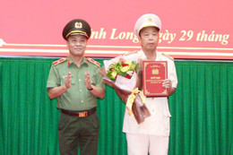 Đại tá Huỳnh Thanh Mộng, Phó giám đốc Công an Vĩnh Long nghỉ hưu từ 1/6