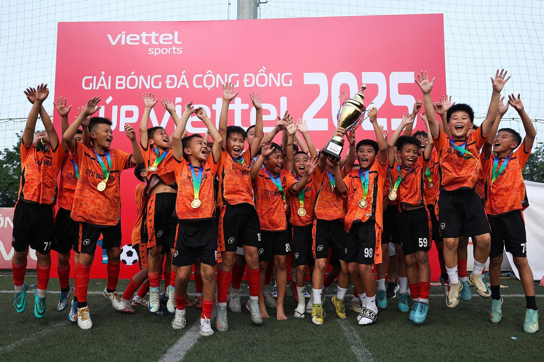 Cúp Viettel 2025 tìm ra các nhà vô địch