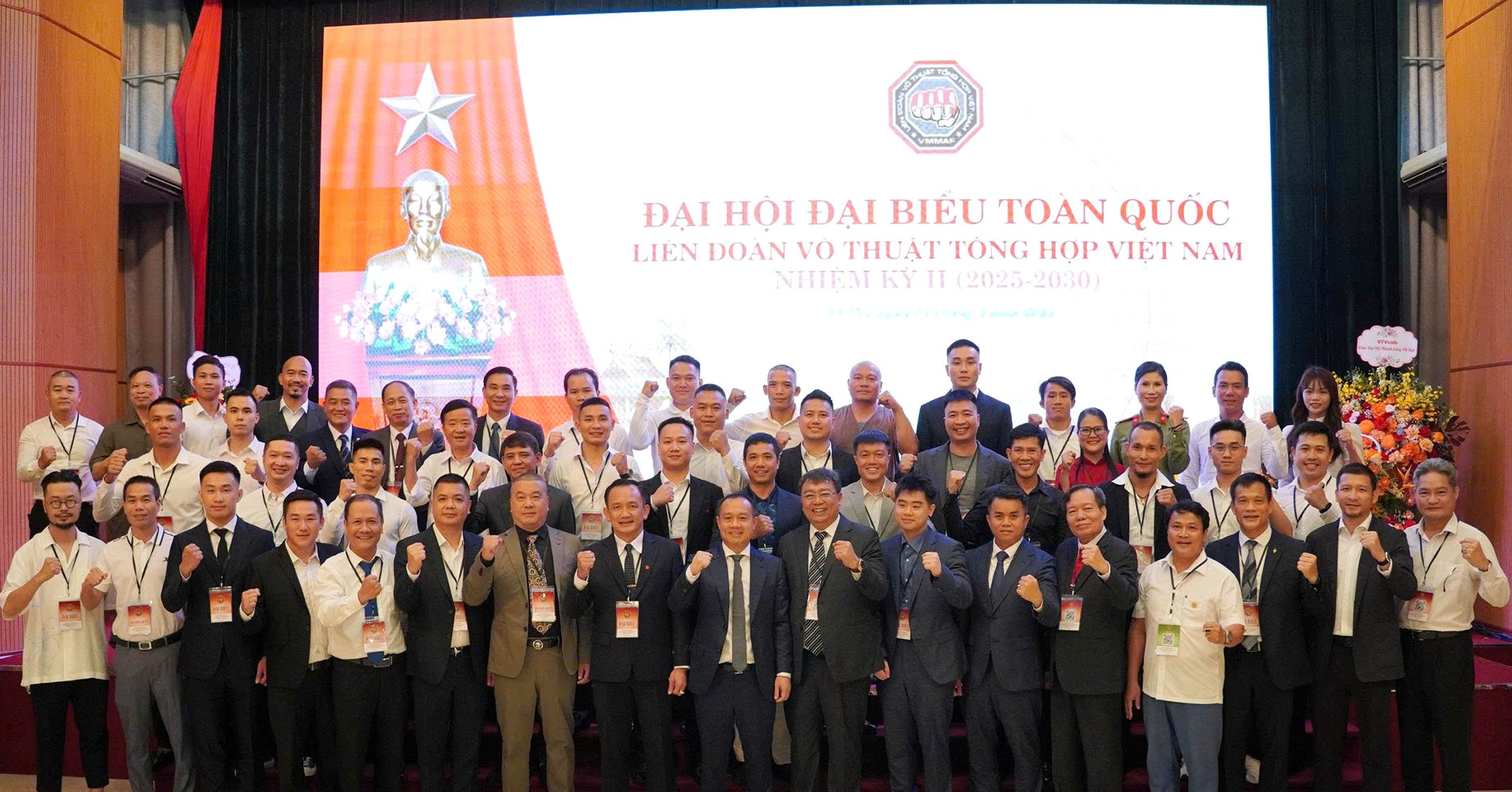 Ông Đỗ Đức Quỳnh tái cử Chủ tịch LĐ Võ thuật tổng hợp Việt Nam
