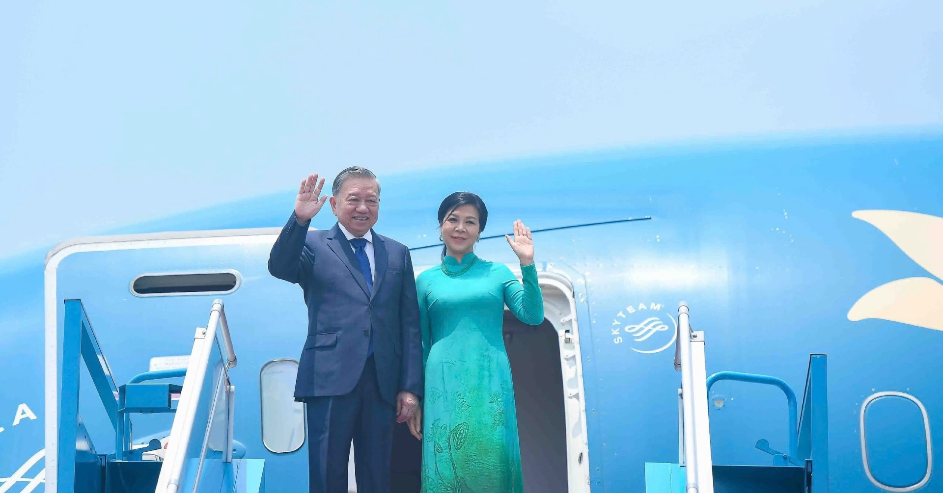 Tổng Bí thư Tô Lâm và Phu nhân lên đường thăm 4 nước