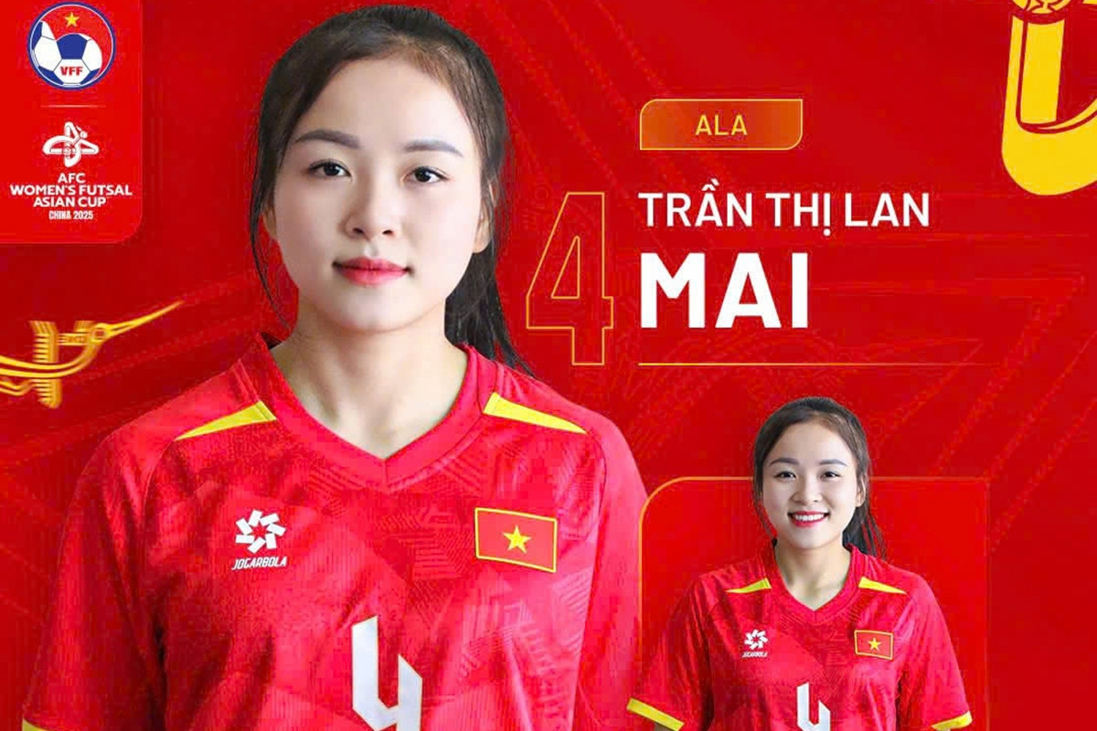 Bóng hồng futsal nữ Việt Nam gây sốt ở giải châu Á