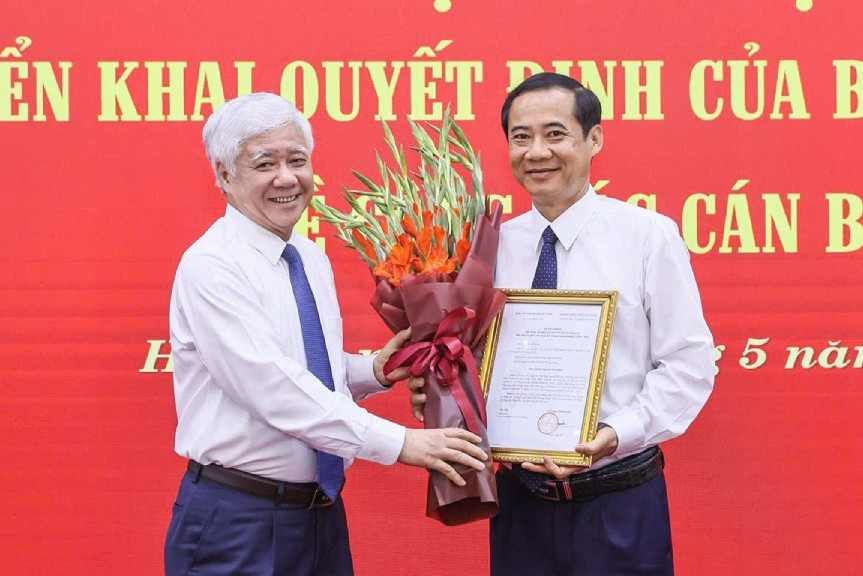 Ông Nguyễn Thái Học làm Phó bí thư Đảng ủy MTTQ, các đoàn thể Trung ương