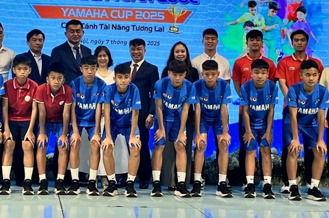 45 đội tranh tài tại giải bóng đá U13 toàn quốc 2025