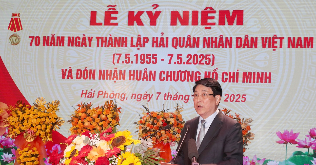 Chủ tịch nước: Xây dựng Hải quân tinh, mạnh, hiện đại, sẵn sàng mọi tình huống