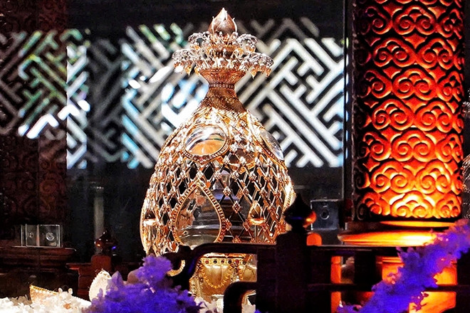 Đại lễ Vesak 2025: Điều chỉnh thời gian chiêm bái xá lợi Phật đến nửa đêm