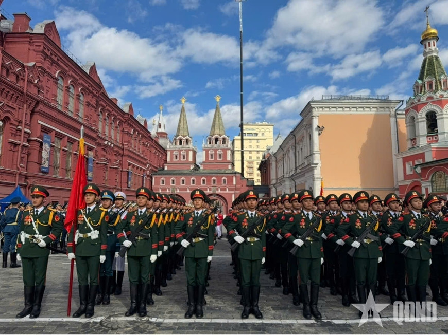 Tổng duyệt Lễ duyệt binh trên Quảng trường Đỏ