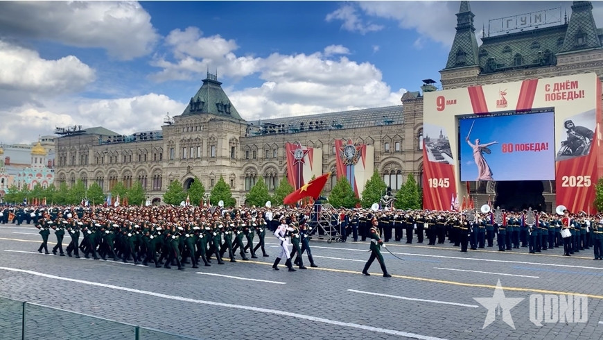 Tổng duyệt Lễ duyệt binh trên Quảng trường Đỏ