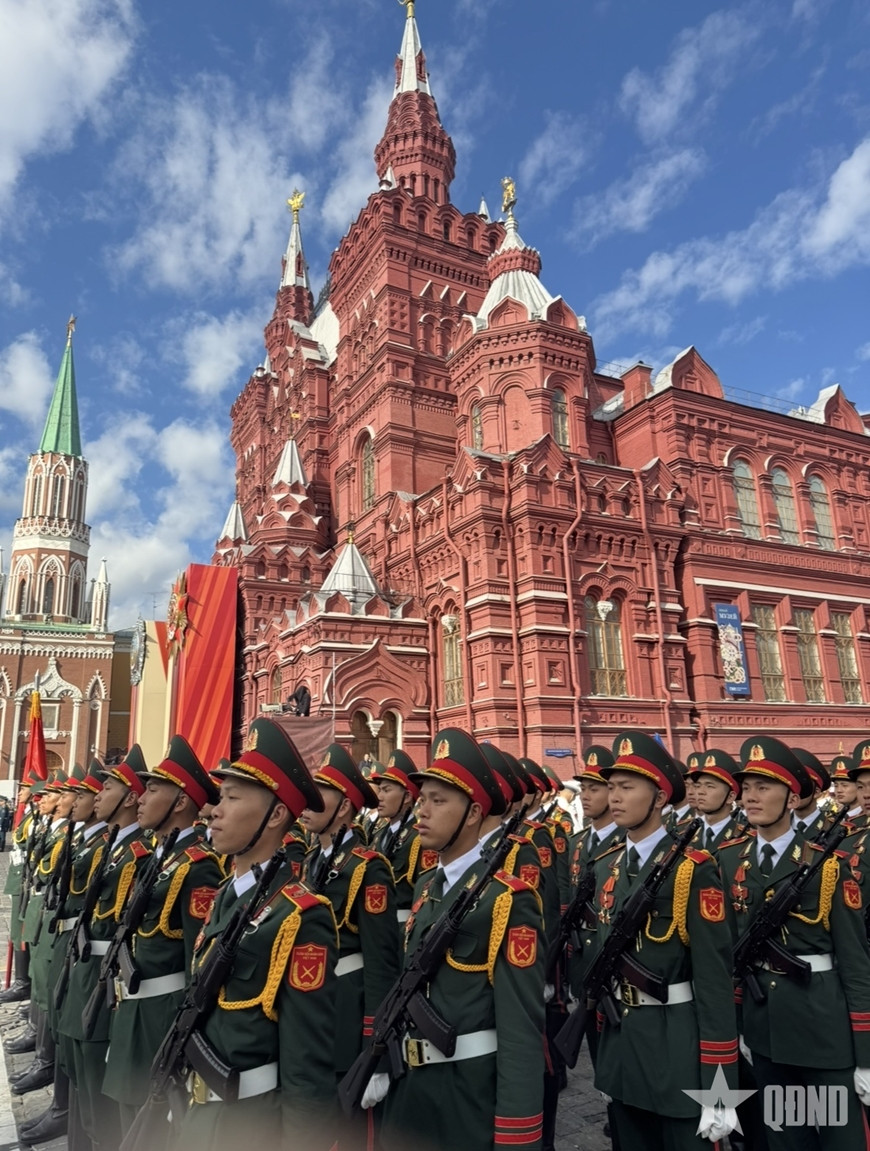 Tổng duyệt Lễ duyệt binh trên Quảng trường Đỏ