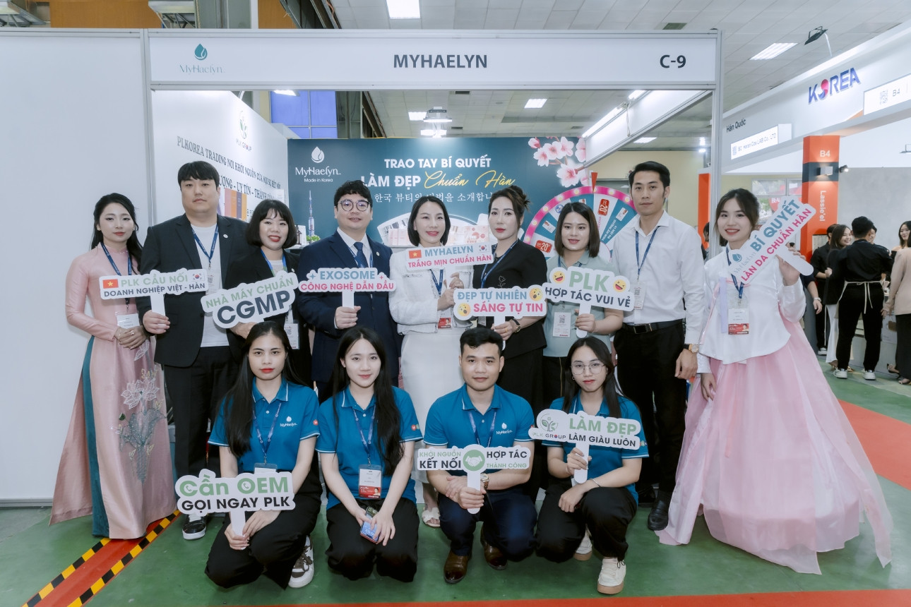 MyHaelyn bứt phá tại Beautycare Expo Hanoi 2025 với công nghệ làm đẹp mới