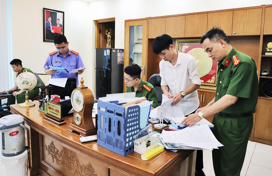 Bắt 3 lãnh đạo Công ty cổ phần Quản lý công trình đô thị Bắc Giang