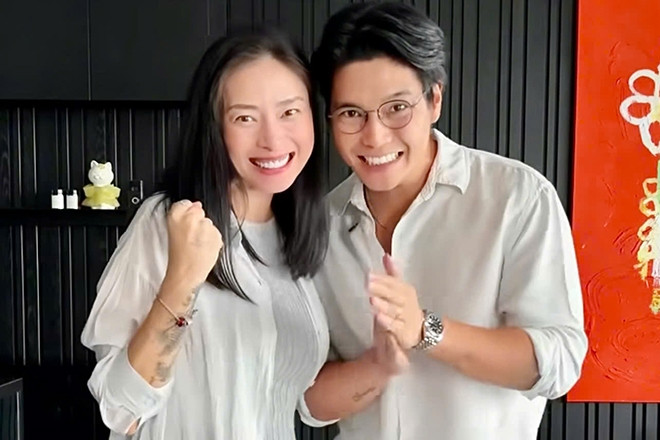 Diễn viên Ngô Thanh Vân và chồng trẻ kém 11 tuổi vỡ òa đón tin vui