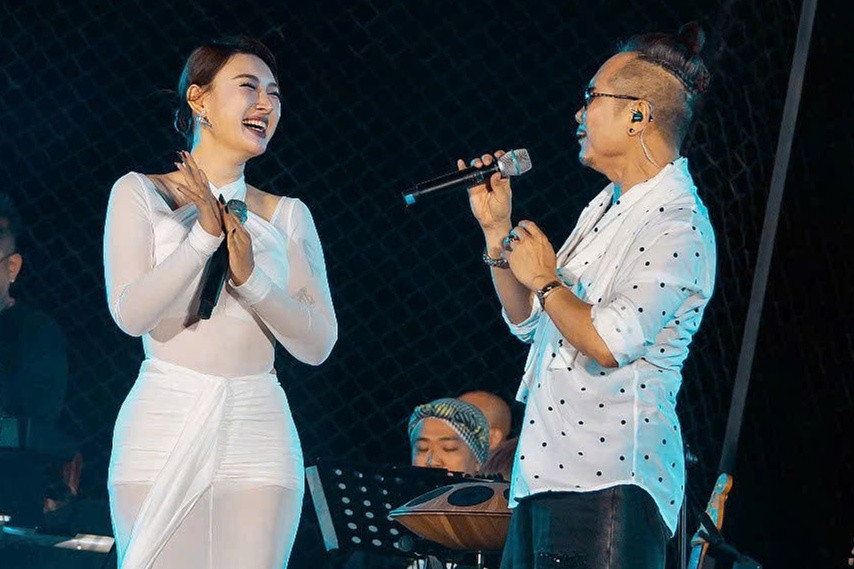 Jimmii Nguyễn song ca cực tình với ca sĩ xinh đẹp kém 27 tuổi