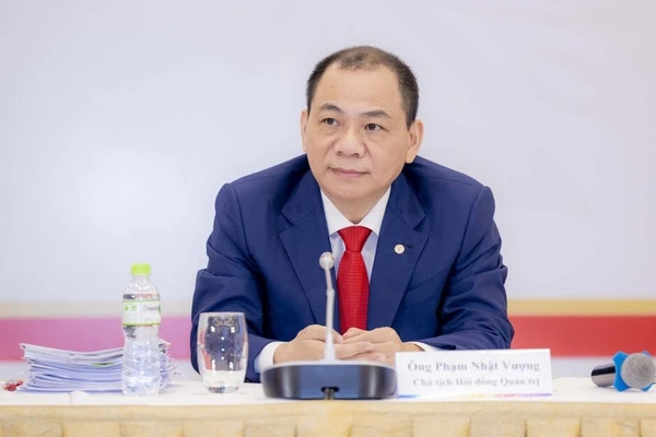 Tài sản tỷ phú Phạm Nhật Vượng đạt hơn 9 tỷ USD, vượt chủ tịch Samsung