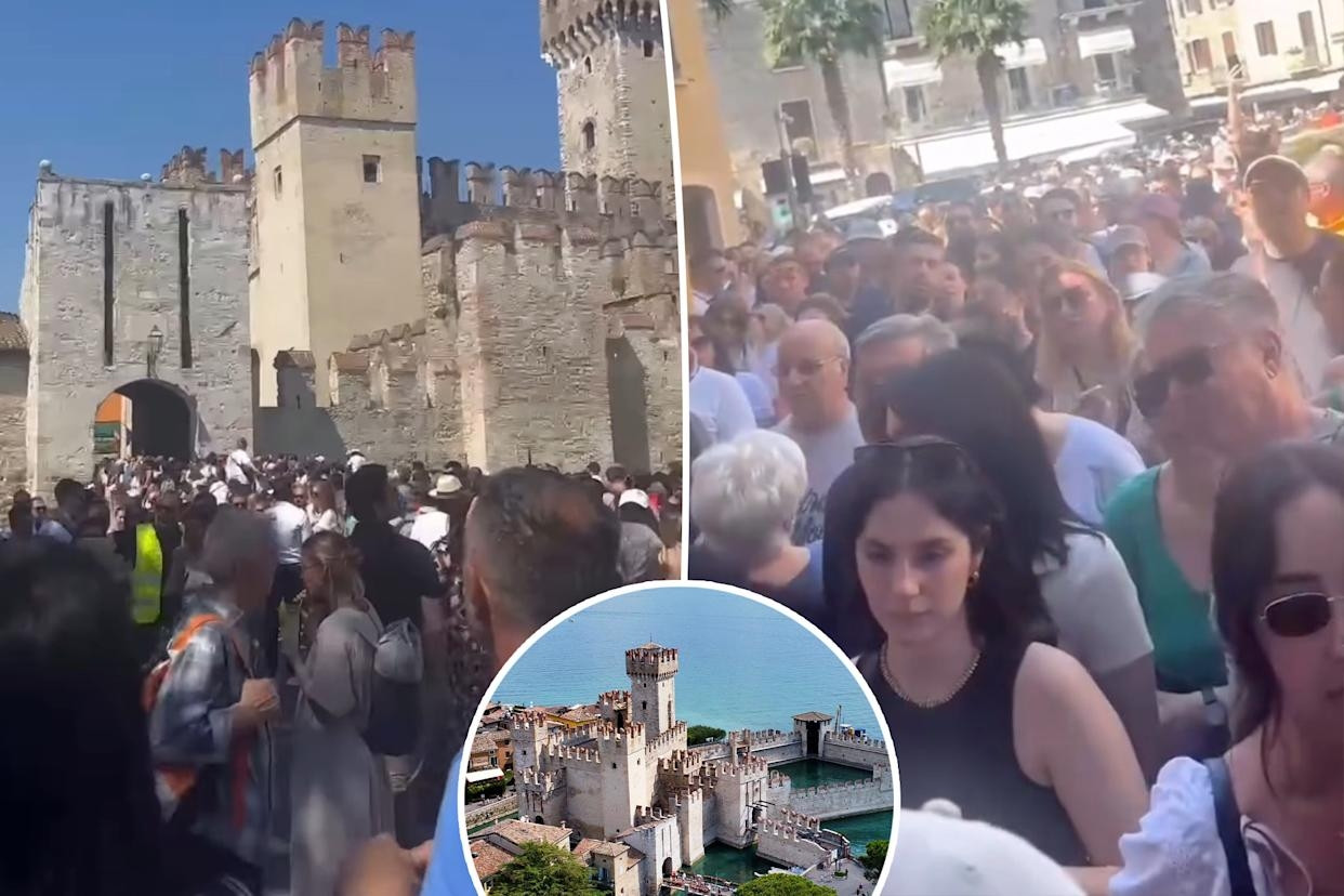 Thị trấn 8.000 dân 'thất thủ' vì bị lượng khách đông gấp 10 lần 'đổ bộ'