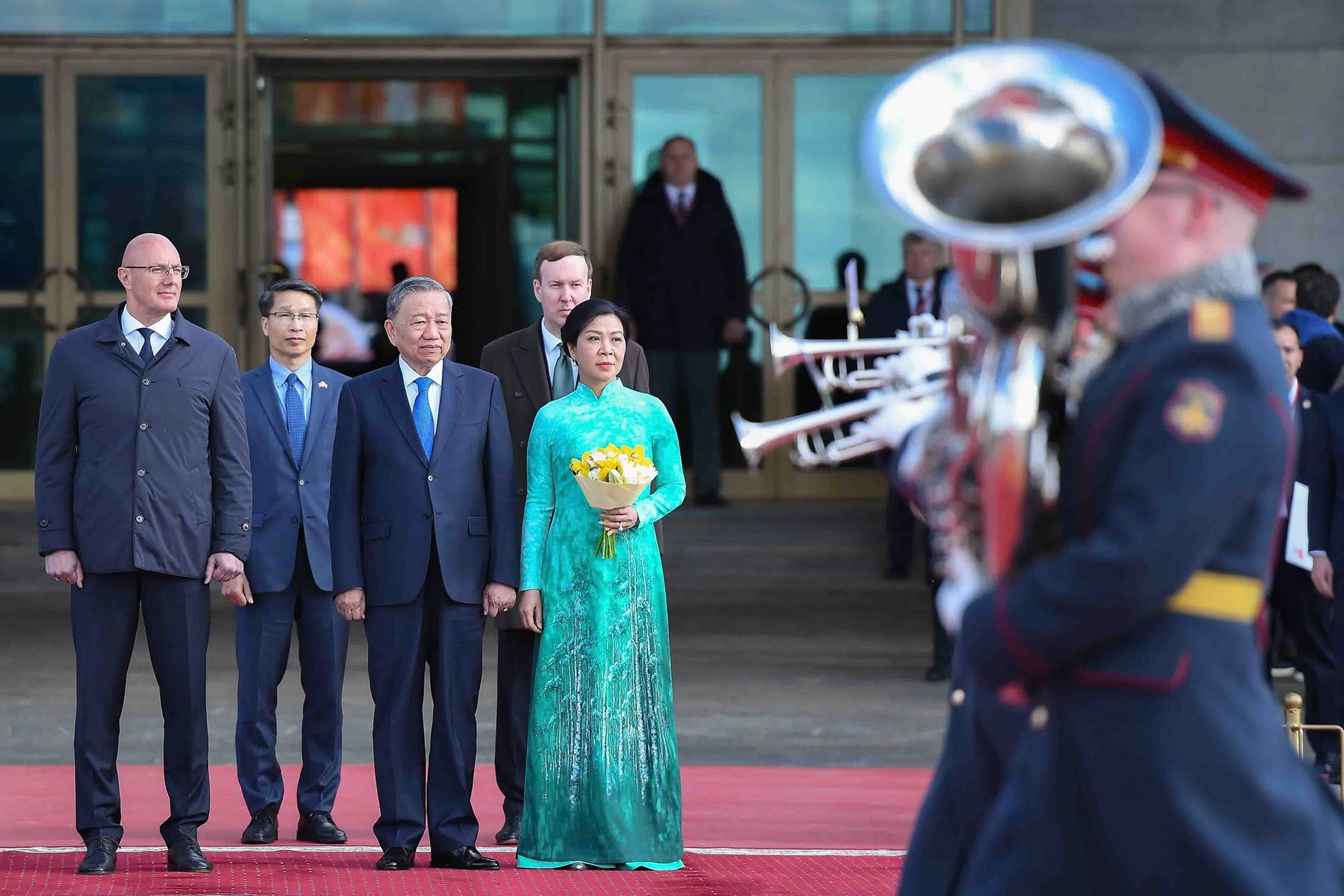 Tổng Bí thư Tô Lâm bắt đầu thăm Nga theo lời mời của Tổng thống Putin