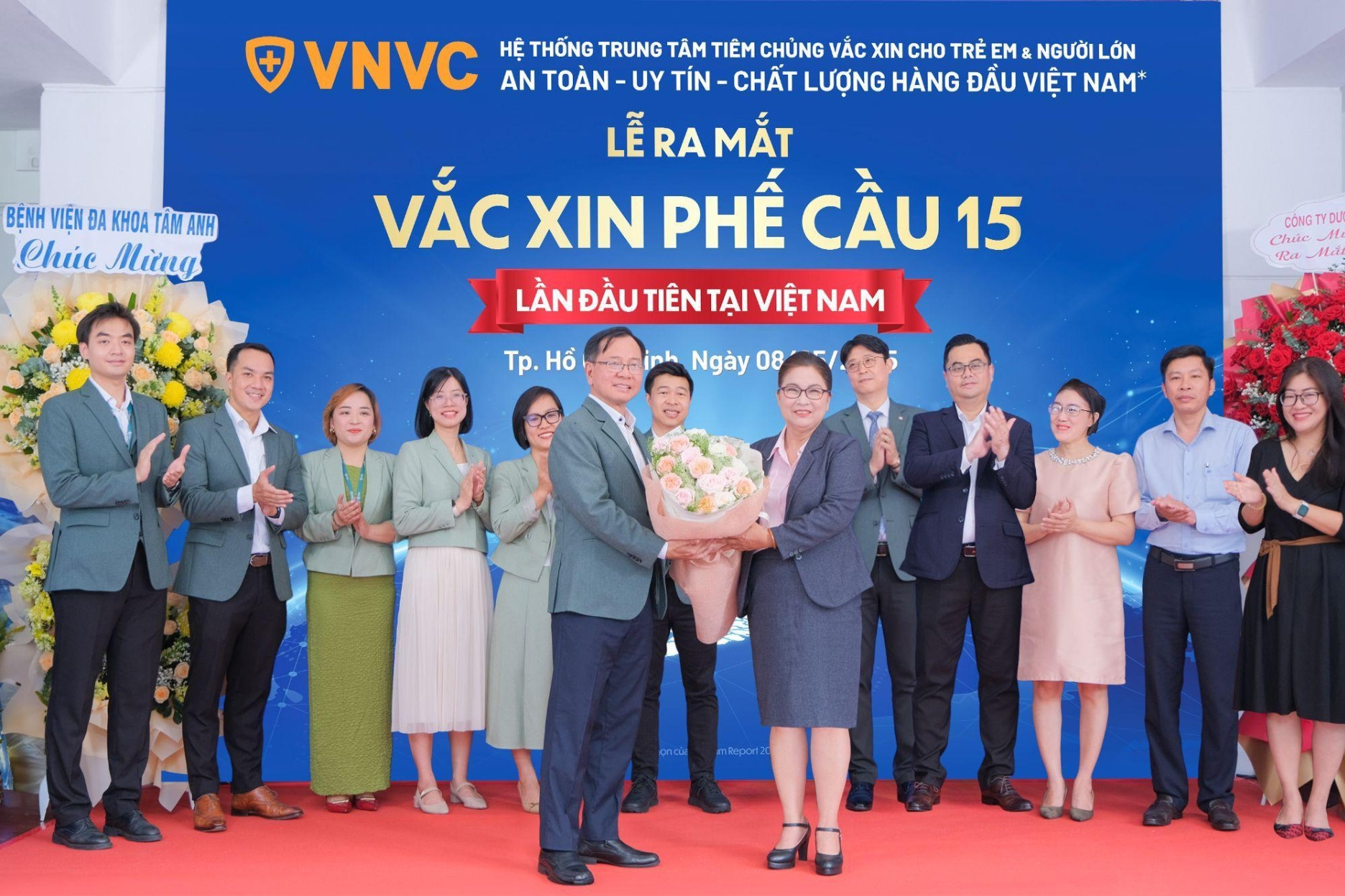 VNVC tiếp tục ra mắt vắc xin phế cầu 15 mới tại Việt Nam