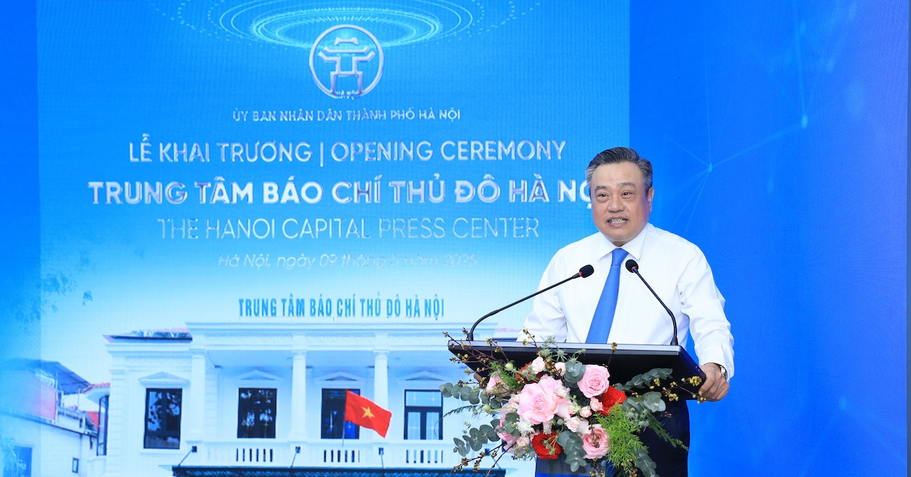 Chủ tịch Hà Nội: Trung tâm báo chí Thủ đô sẽ là diễn đàn kết nối
