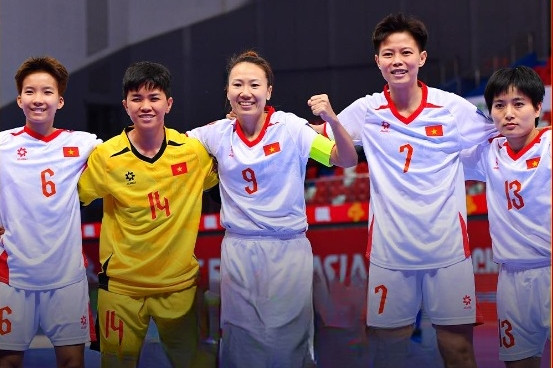 ĐT futsal nữ Việt Nam sớm giành vé vào tứ giải châu Á
