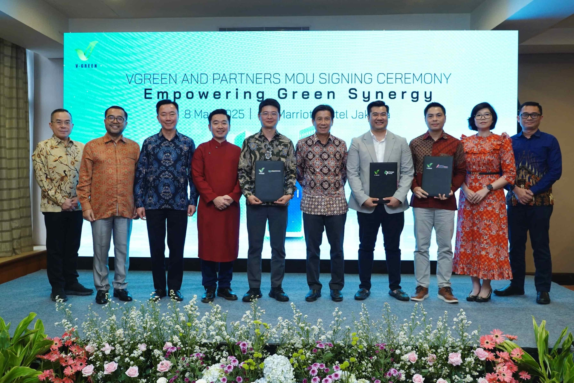 V-Green bắt tay cùng 4 đối tác, triển khai 63.000 cổng sạc tại Indonesia
