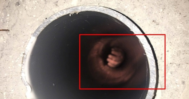 20 phút giải cứu cháu bé 8 tuổi kẹt tay trong đường ống hút nước áp lực cao