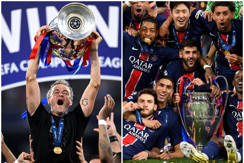 PSG lập siêu kỷ lục với chức vô địch Champions League