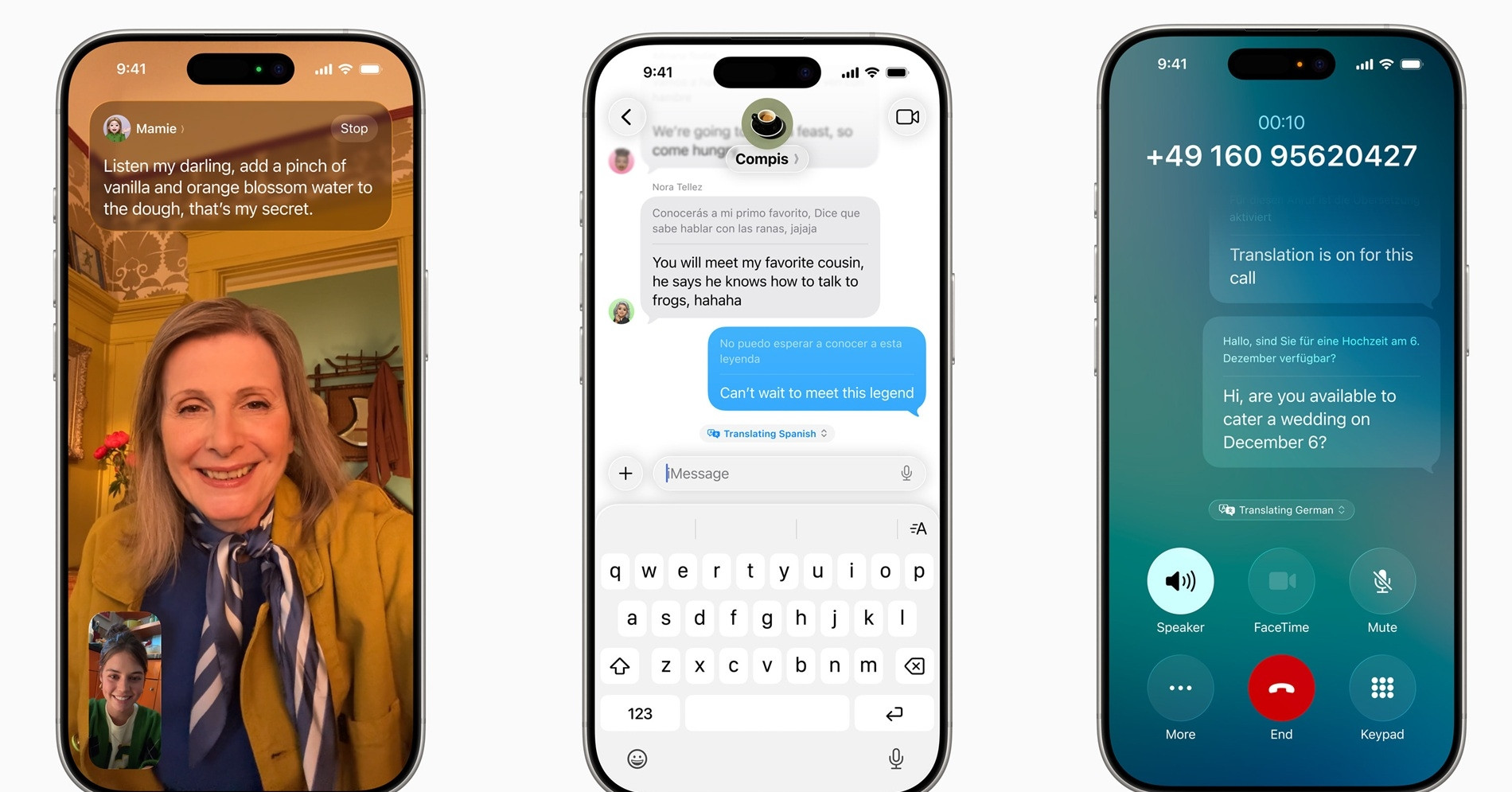 Apple cho dịch trực tiếp khi nhắn tin, gọi điện nhưng chưa hỗ trợ tiếng Việt