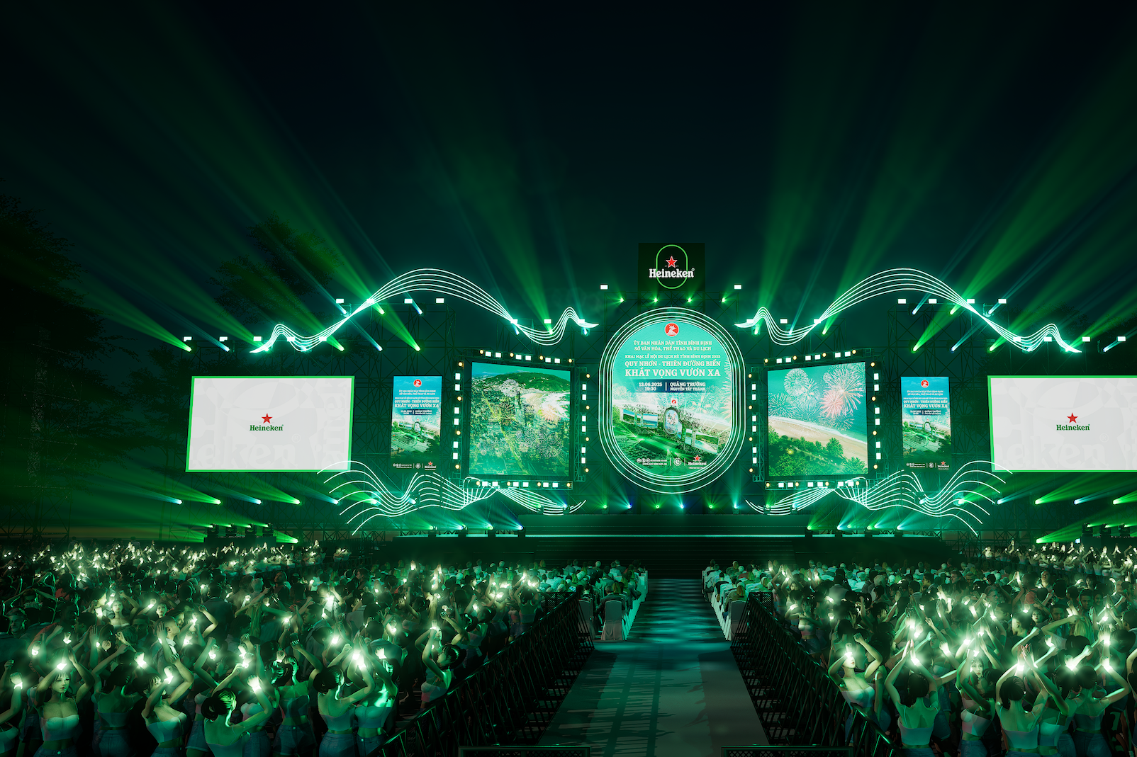 Bùng nổ cảm xúc cùng Heineken tại Lễ hội Du lịch Hè Bình Định 2025