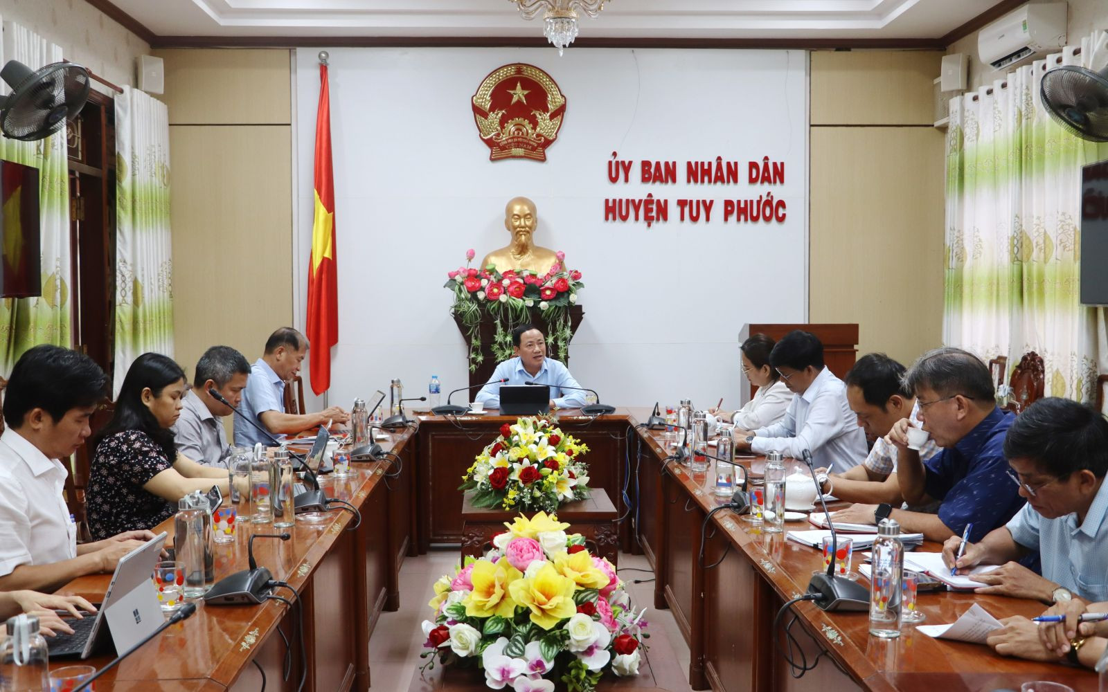 Đảm bảo đường truyền, CNTT thông suốt từ tỉnh đến 58 xã mới của Bình Định