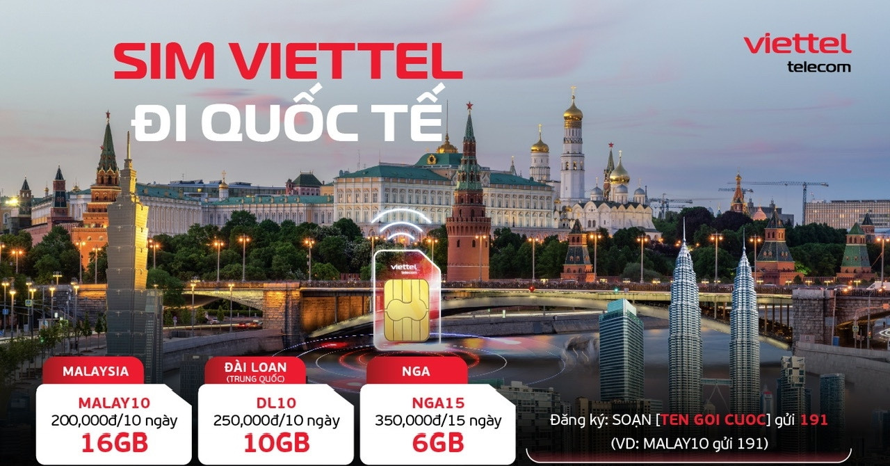 Đừng bỏ lỡ hè này: Cước roaming Viettel mới, giá chỉ từ 20.000 đồng/ngày