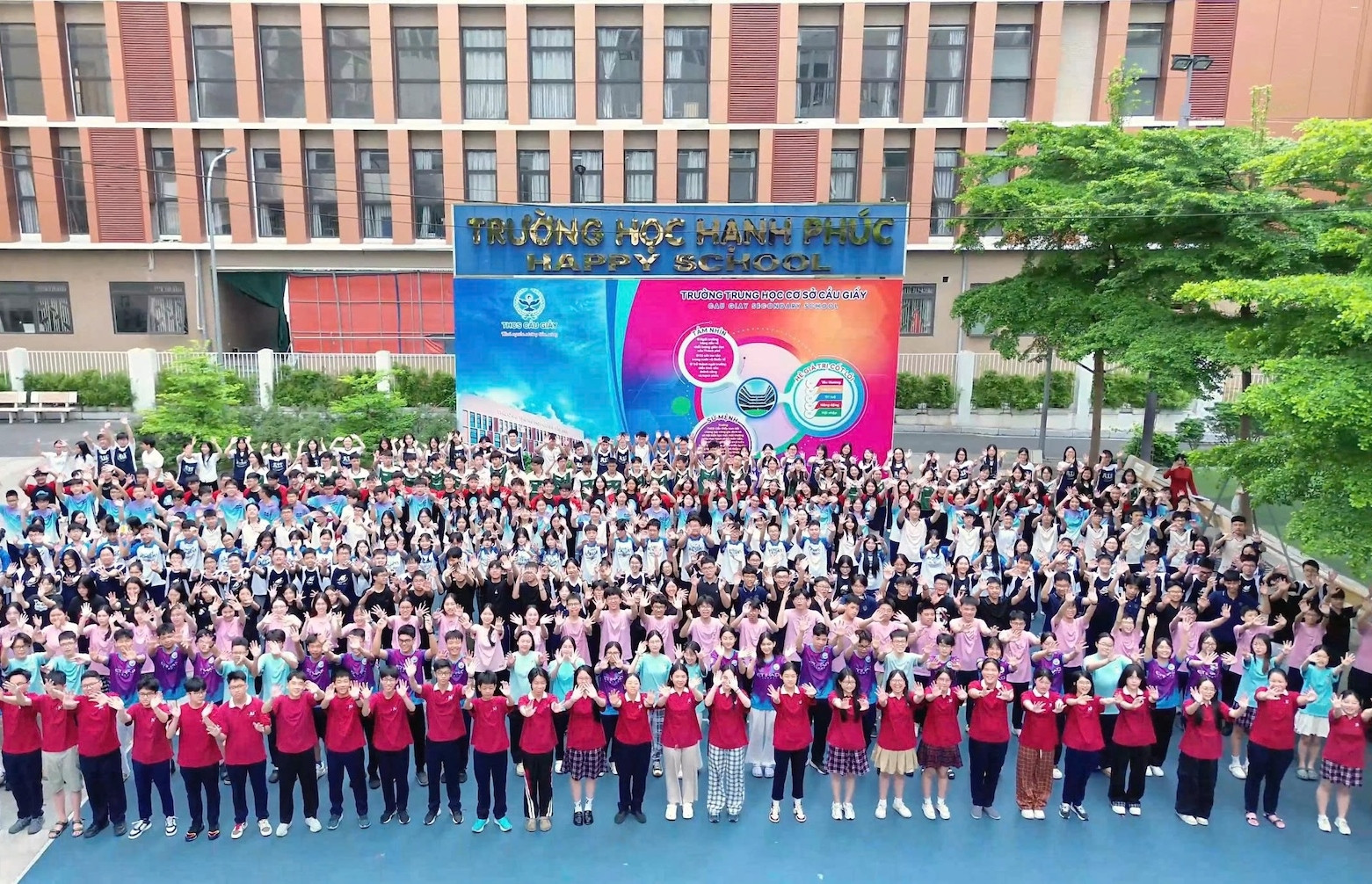 Ngôi trường có gần 100 học sinh đỗ chuyên Khoa học Tự nhiên