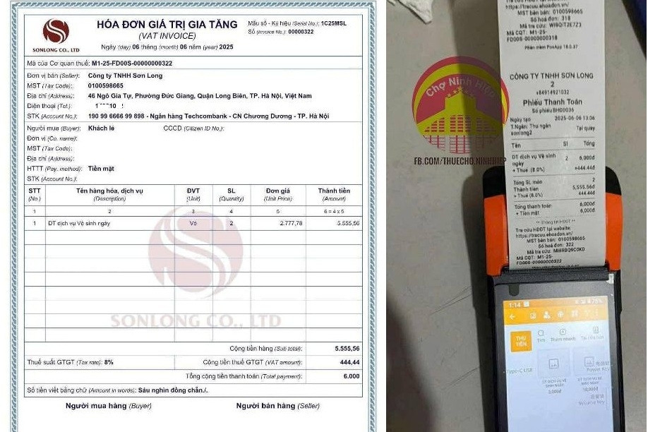 Phía sau chuyện đi vệ sinh mất 6.000 đồng cũng xuất hóa đơn giá trị gia tăng