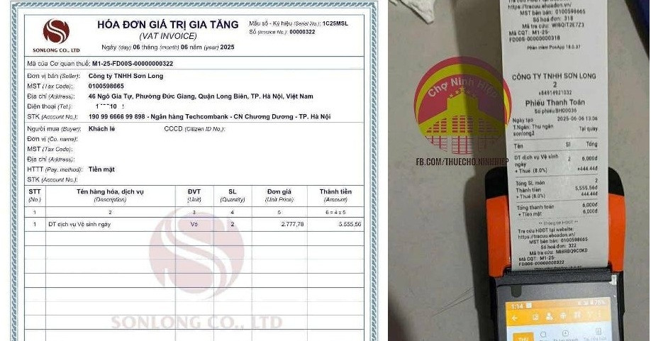 Phía sau chuyện đi vệ sinh mất 6.000 đồng cũng xuất hóa đơn giá trị gia tăng