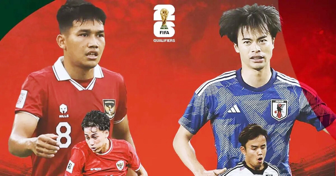 Trực tiếp bóng đá Nhật Bản vs Indonesia, vòng loại World Cup 2026
