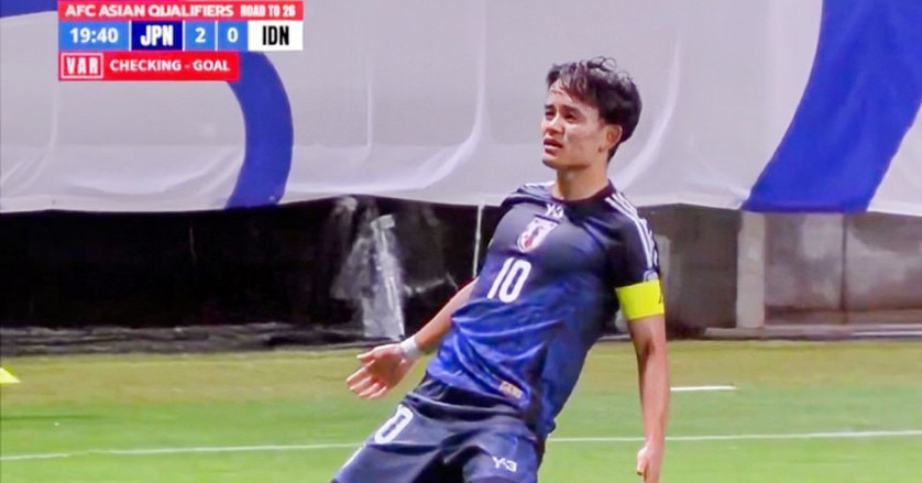 Trực tiếp Nhật Bản 2-0 Indonesia: Kubo chói sáng (H1)