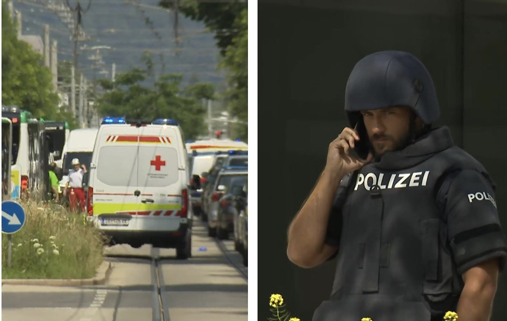 xả súng áo, sky news