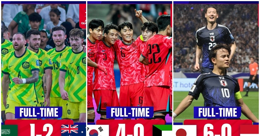 Châu Á xác định 6 đội dự World Cup 2026, Indonesia cùng 5 đội tranh vé vớt