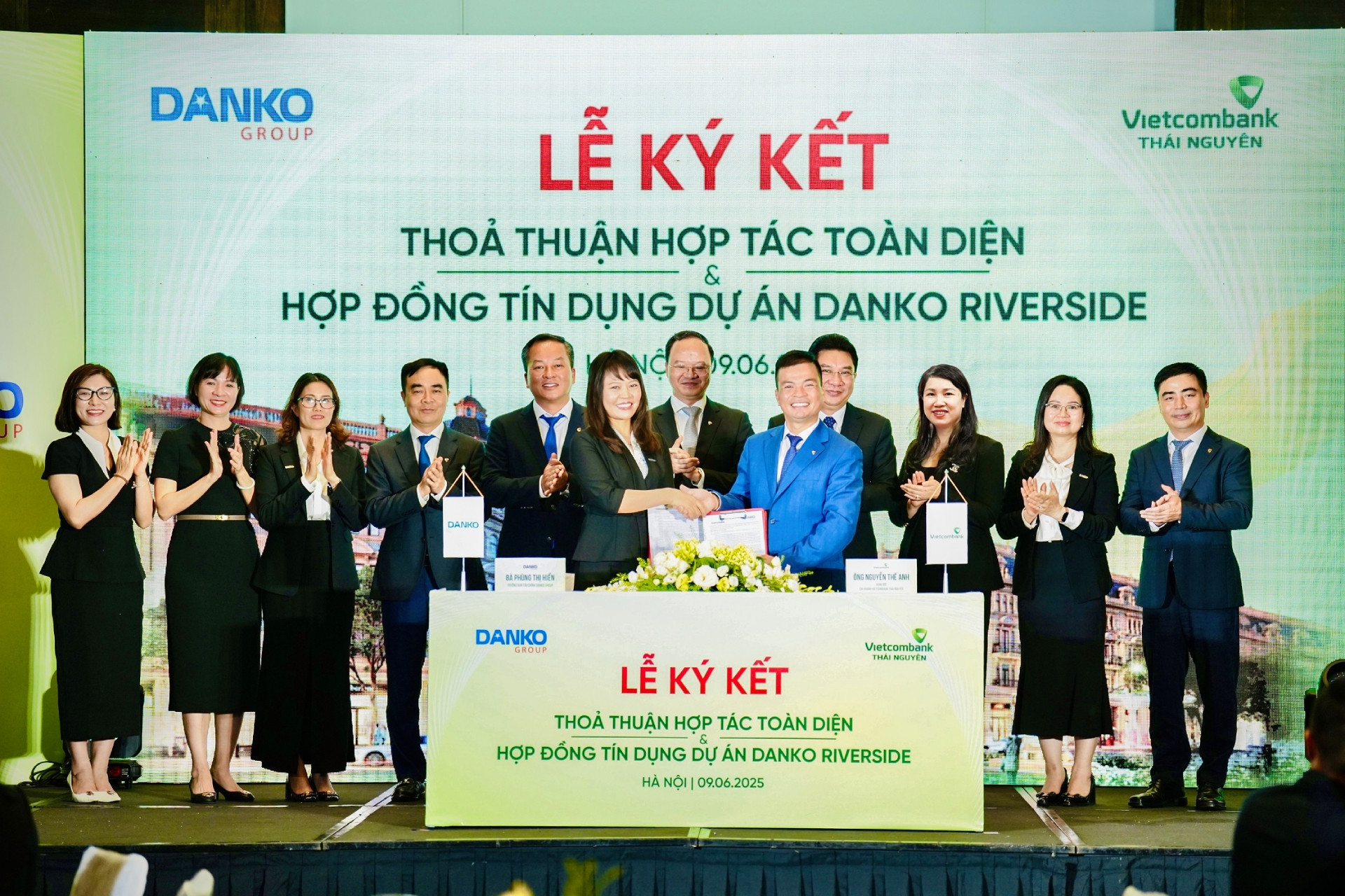 Danko Group và Vietcombank ký thoả thuận hợp tác toàn diện