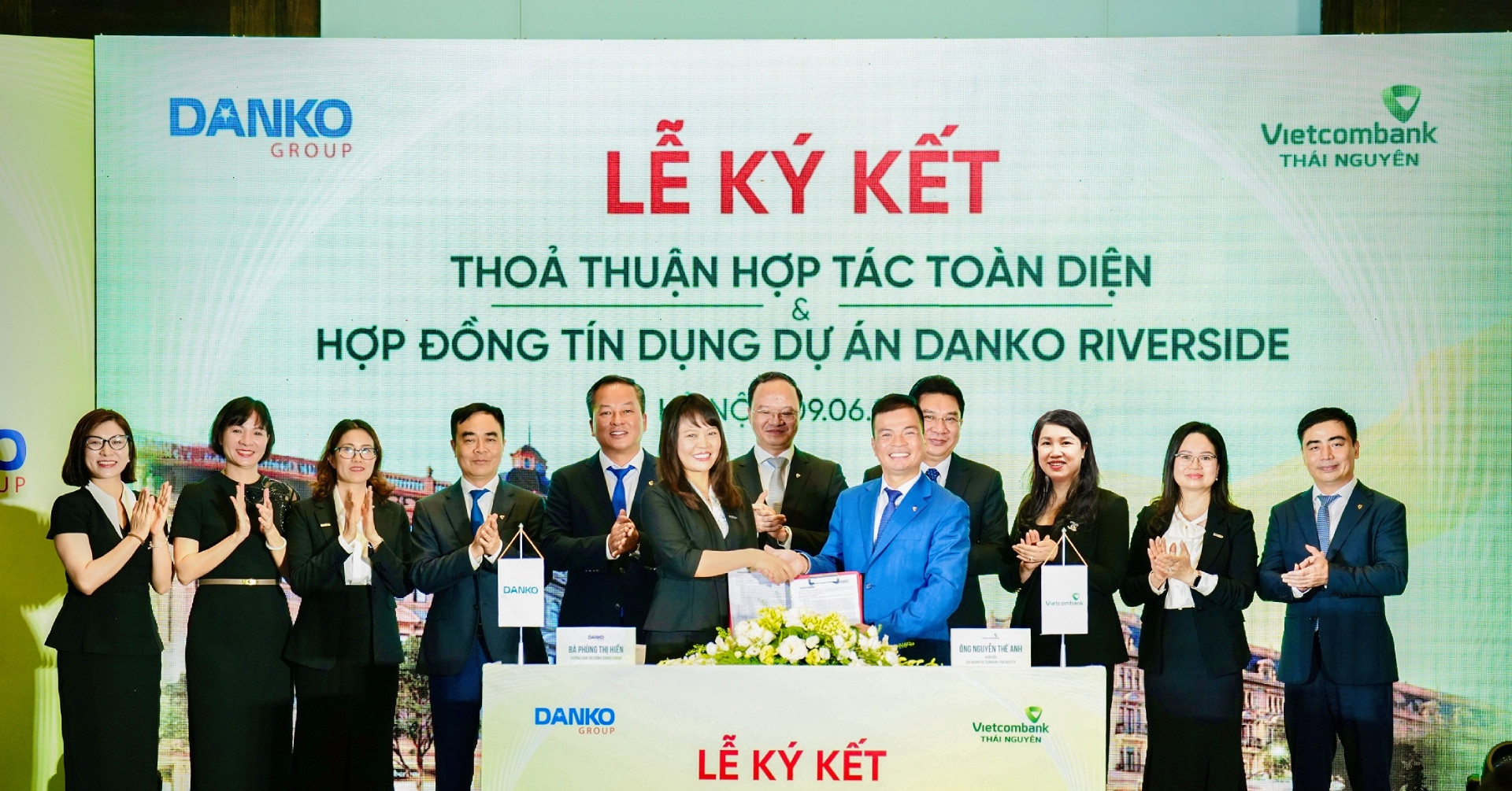 Danko Group và Vietcombank ký thoả thuận hợp tác toàn diện