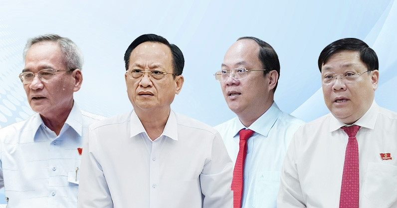 Nhìn lại chân dung Bí thư, Chủ tịch tỉnh Cà Mau, Bạc Liêu trước hợp nhất