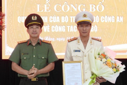 Thượng tá Trần Minh Nguyên làm Phó Giám đốc Công an TP Đà Nẵng