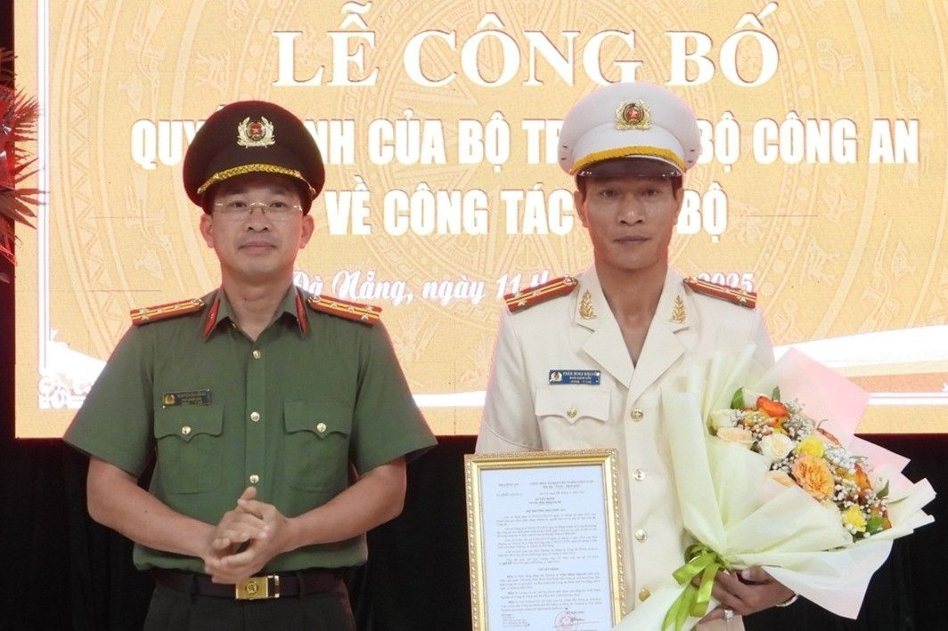 Thượng tá Trần Minh Nguyên làm Phó Giám đốc Công an TP Đà Nẵng