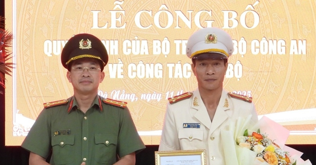 Thượng tá Trần Minh Nguyên làm Phó Giám đốc Công an TP Đà Nẵng