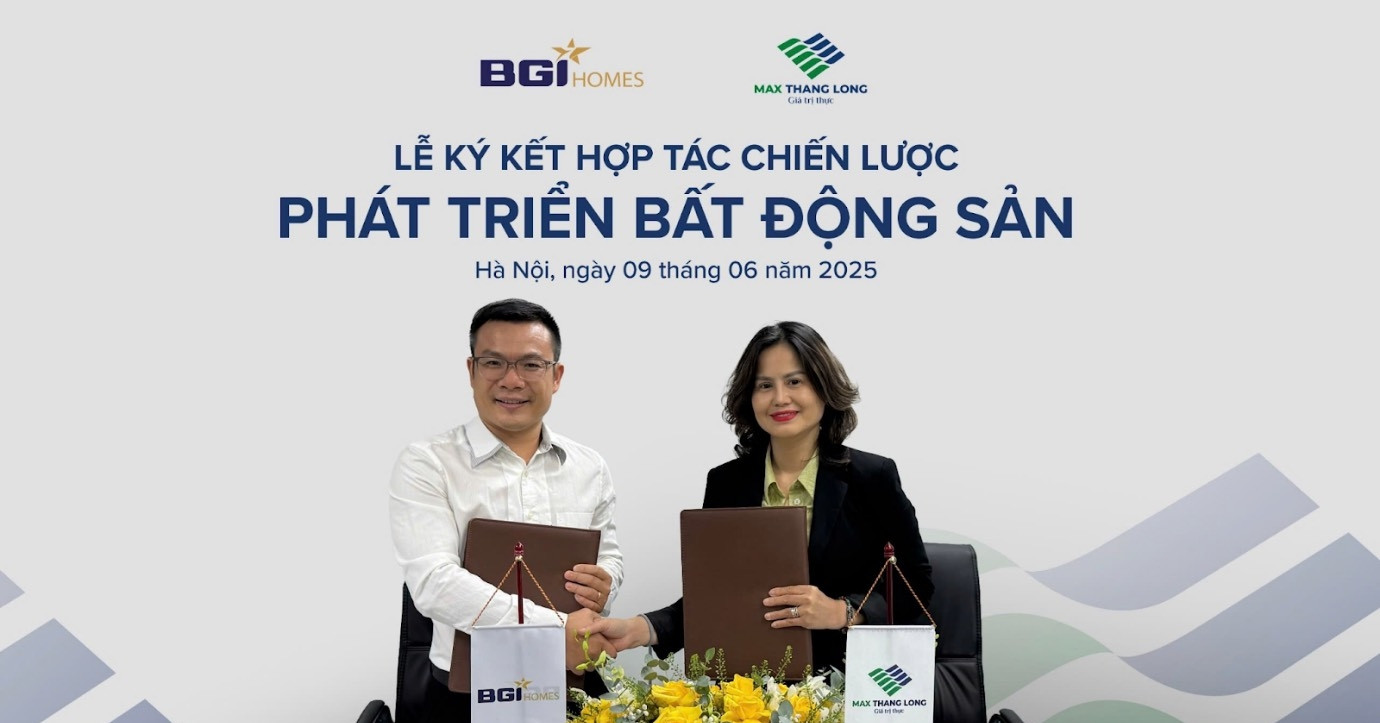 BGI Group và Max Thăng Long ký kết hợp tác chiến lược phát triển bất động sản