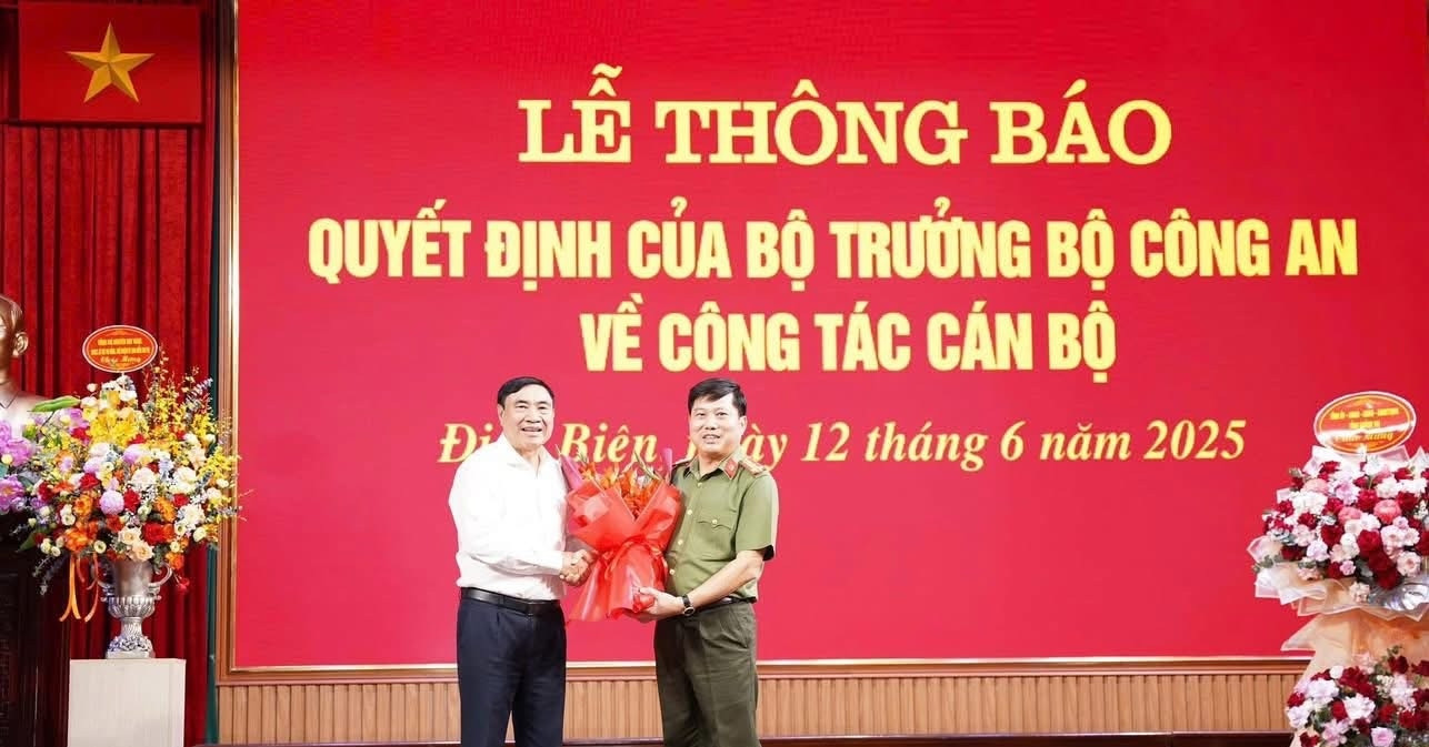 Đại tá Vũ Văn Đấu làm Giám đốc Công an tỉnh Điện Biên