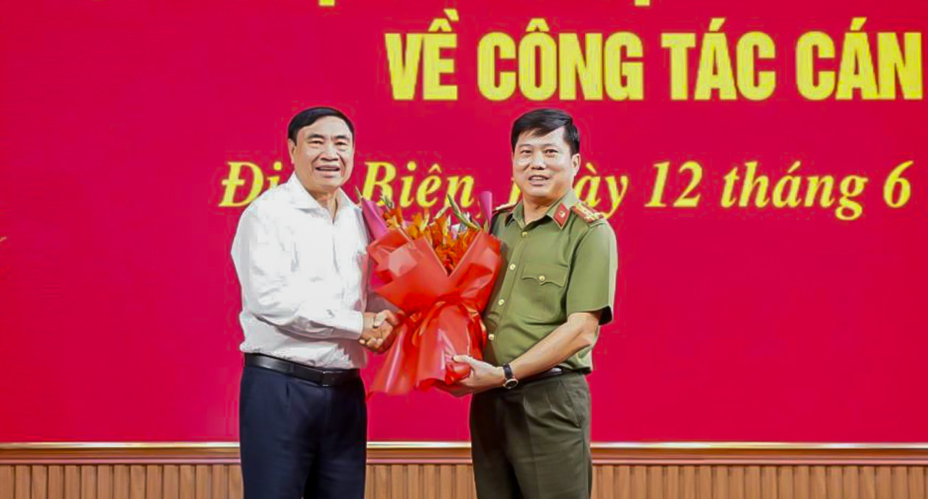 Đại tá Vũ Văn Đấu làm Giám đốc Công an tỉnh Điện Biên