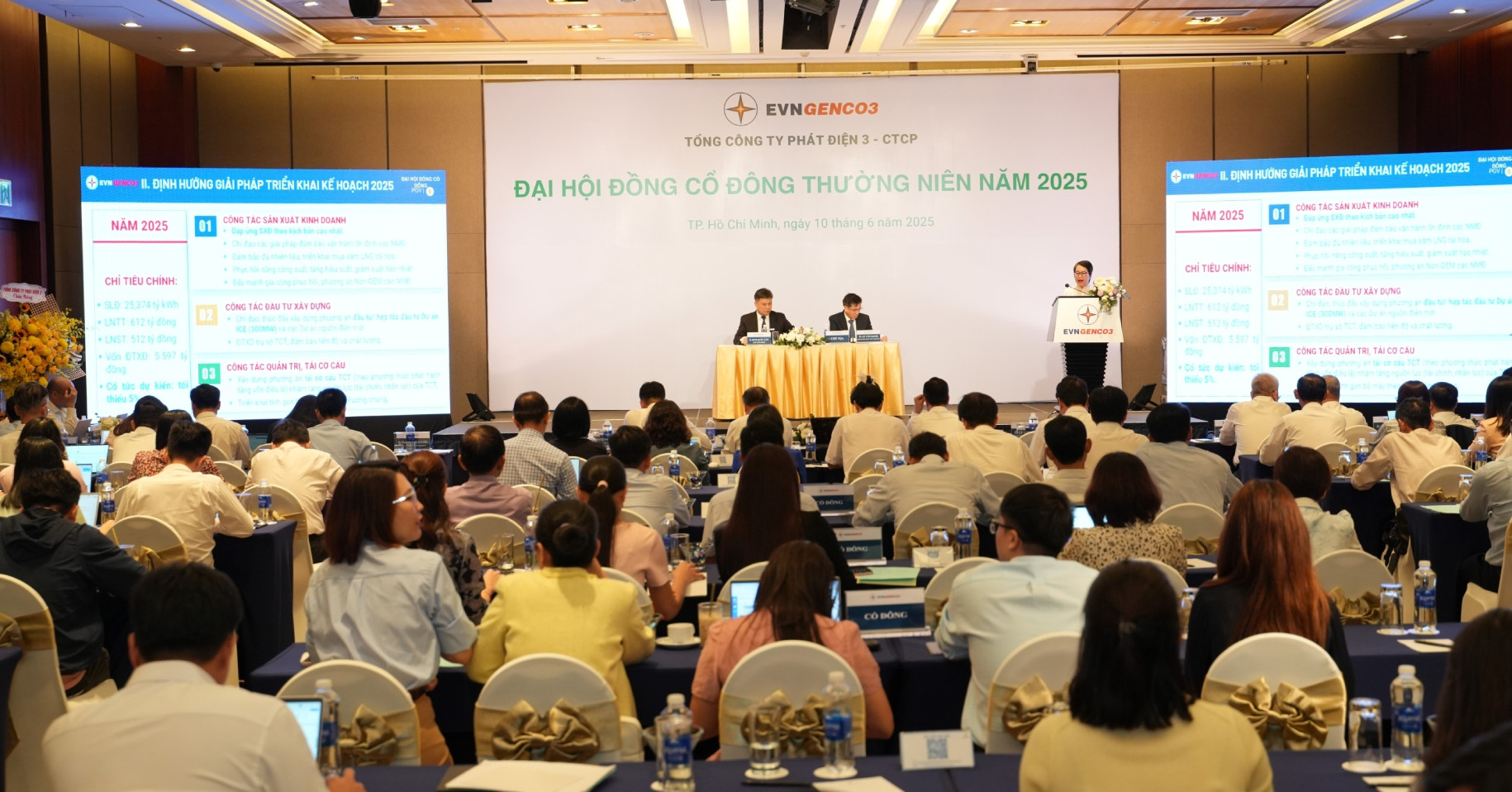 EVNGENCO3 tổ chức Đại hội cổ đông 2025, thúc đẩy đổi mới sáng tạo