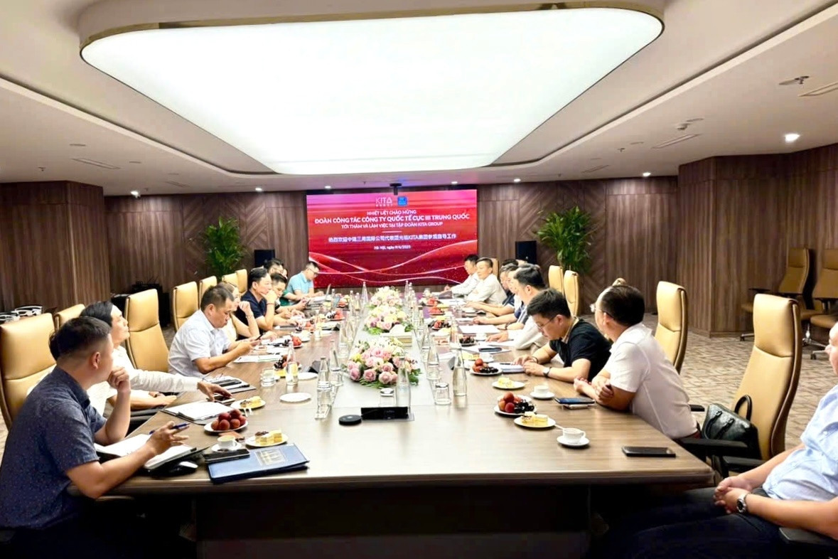 Kita Group xúc tiến hợp tác với doanh nghiệp xây dựng hàng đầu Trung Quốc