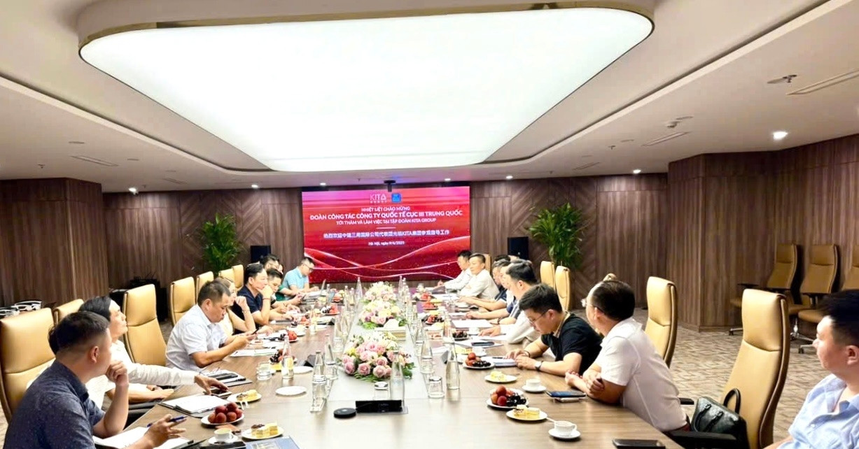 Kita Group xúc tiến hợp tác với doanh nghiệp xây dựng hàng đầu Trung Quốc
